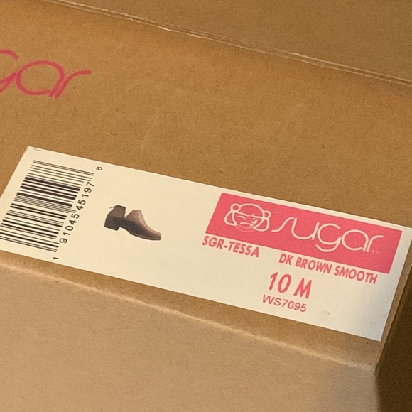 Sugar Tessa Brown Ankle Boots - Picture 13 of 13